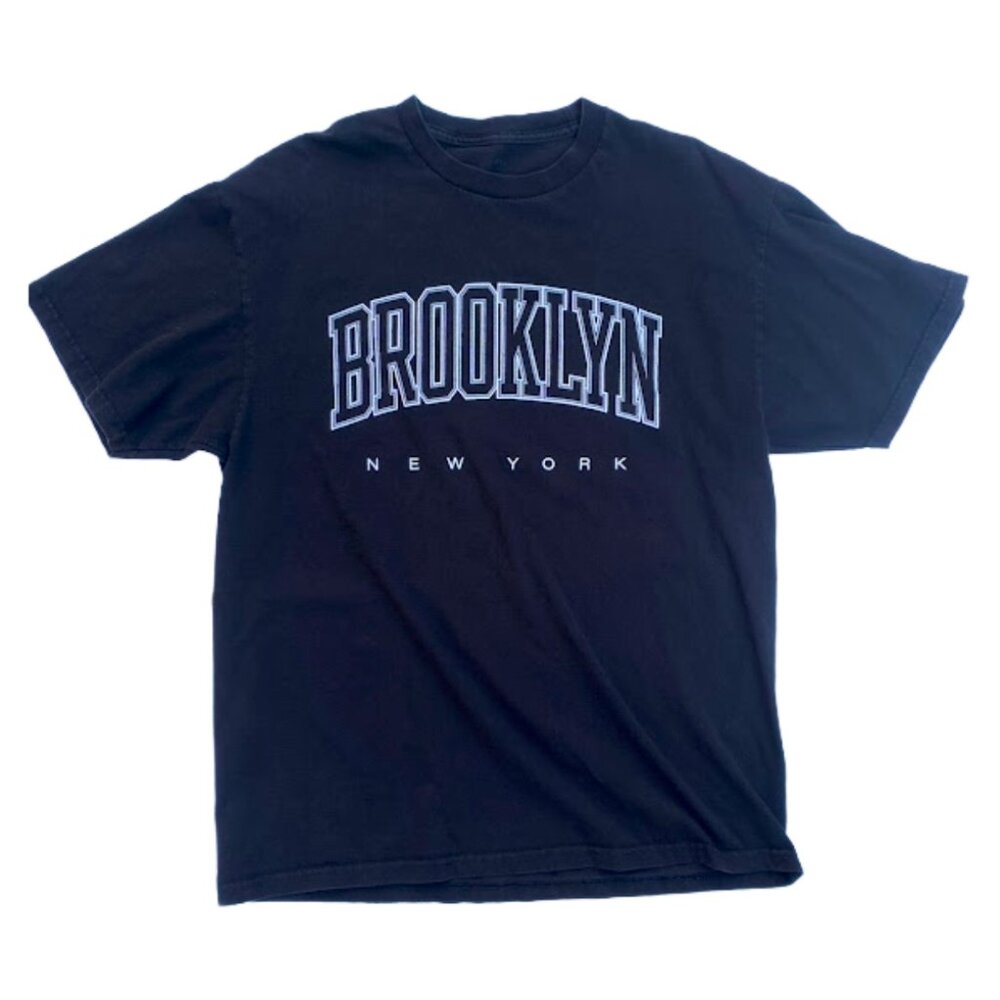 Vintage Brooklyn Printed T-shirt John Galt J. Galt One Size Large Fit
